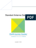 Standard Antenna Datasheet - Cresis