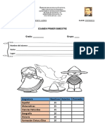 Examen Primer Bim 4° Nuevo