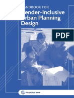 Gender-Inclusive Urban Planning and Design