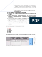 Resumo - Tipologia Textuais e Gêneros