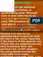 Perineal Care