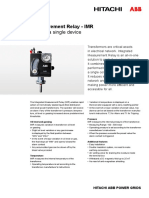 1ZBG000482 - en - A - Integrated Measurement Relay - IMR