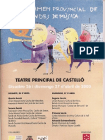 2003 Certamen Provincial Bandes de Musica Castelló 2003