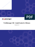 FortiManager VMware VM Install Guide