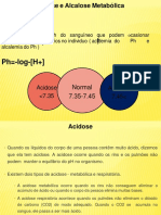 Acidose Alcalose - Disturbios Metabolicos