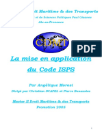 La Mise en Application Du Code Isps