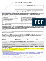 Dutra Group Self Certification Form 20171214