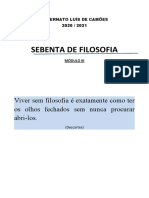 Sebenta de Filosofia - Módulo 4