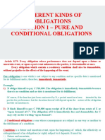 Module 6 - Chapter 3 Pure and Conditional Obligations