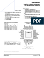 Silego SLG8LP465 PLL Datasheet