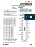 Silego SLG8SP512 PLL Datasheet