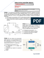 Tercera Evaluación 2020-Ii: Prob: 1