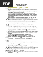 Midterm Exam in P.E 1