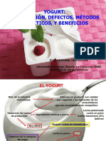 Yogurt - Elaboración, Defectos, Métodos Analíticos, y Beneficios Por - Adriana Castrillón