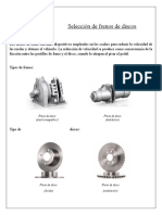Selección de Frenos de Discos
