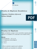 Prueba de Hipotesis Clase 4