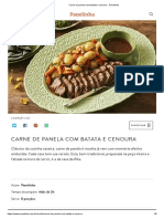 Carne de Panela Com Batata e Cenoura - Panelinha