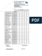 Daftar Hadir SMP Negeri 4 Sebulu Tahun Pembelajaran 2021/2022