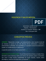 CONFERENCIA VIOLENCIA Y SALUD MENTAL 26 Agosto 2020 UNP