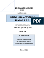 Plan de Conting. Grifo Huancavelica Jamko Sac