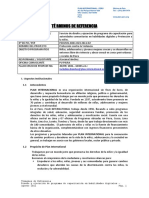 TDR Diseño y Ejecución de Programa de Capacitación en Habilidades Digitales