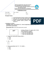 Tema 1 Paket 2 Soal Ujian Uts SMT 1 Kelas 2