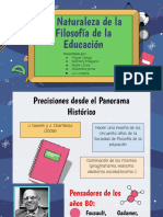 La Naturaleza de La Filosofía de La Educación