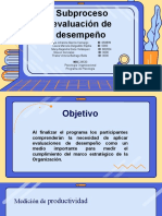 Evaluación de desempeño-ORGANIZACIONAL