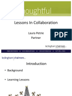 Lessons in Collaboration: Laura Petrie Partner