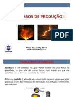 Aula 1 - Processo de Produção I - Unifor