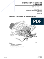 Alternador 110 A, Sustitucion Del Regulador de Carga