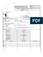 Welding Procedure Specification: PQR 2" Dia-5.54mm THK