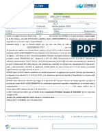 1 Modelo TCL Aclarese Situación Laboral. Intima Registracion y Pago de Diferencias Salariales