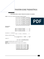 Trigonometria-Transformaciones Trigonométricas