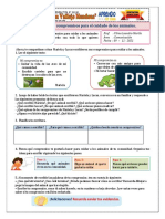 Día 2 - Escribimos Compromisos para El Cuidado de Los Animales