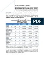 Informe Activos Fijos 31 - 08 - 2020