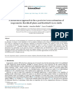 A Hierarchical Approach To The A Posteriori Error Estimation of Isogeometric Kirchhoff Plates and Kirchhoff-Love Shells