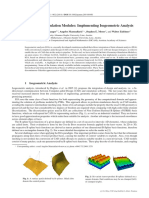 Geometry + Simulation Modules: Implementing Isogeometric Analysis