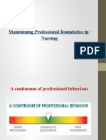 Maintaining Professional Boundaries in Nursing