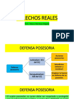 DERECHOS REALES Defensa Posesoria 24 de Abril de 2021 I