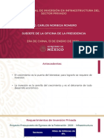 Acuerdo Nacional de Inversi N en Infraestructura Del Sector Privado. Presidencia de La Rep Blica