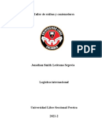 Taller de Estibas y Contenedores-Jonathan Ledesma