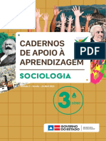 Cadernos de Apoio À Aprendizagem: Sociologia