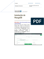 Manual de Instalacion MongoDB Database Tools