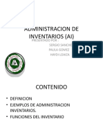 Administración de Inventarios BASE 1