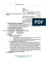 Modelo de Demanda de Desnaturalización y Reposición Laboral