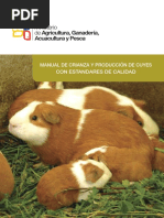 Manual para La Crianza Del Cuy Ministerio de Agricultura y Ganaderia+