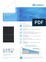 EG-M54-HLV: (Series) Monocrystalline 108-Cell Module