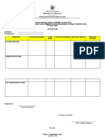 Action Plan Template ELLN Literacy Instruction.