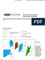 Ford Taurus Service Manual - Disassembly and Assembly - Automatic Transaxle-Transmission - 6F35 - Automatic Transmission - Powertrain